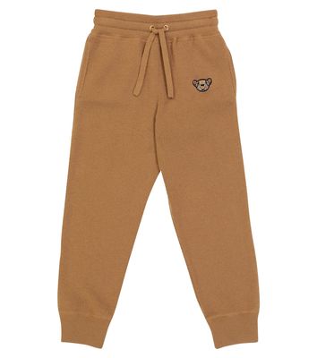 Burberry Kids Thomas Bear cashmere-blend sweatpants