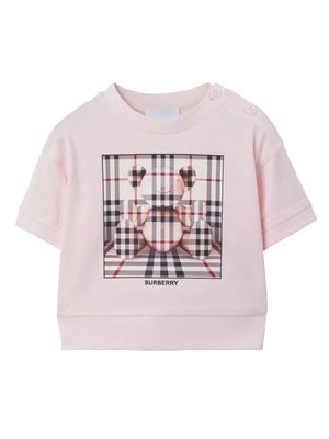 Burberry Kids Thomas Bear cotton T-shirt - Pink
