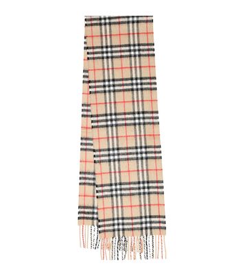 Burberry Kids Vintage Check cashmere scarf