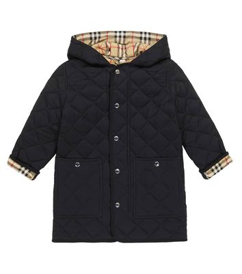 Burberry Kids Vintage Check quilted coat