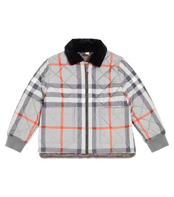 Burberry Kids Vintage Check quilted jacket