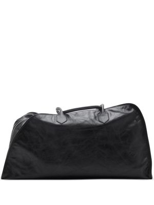 Burberry large Shield leather duffle bag - Black