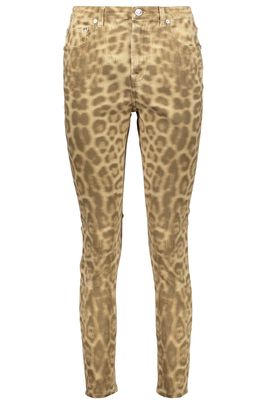 Burberry Leopard Print Skinny Jeans