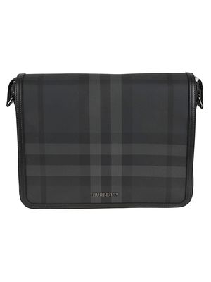 Burberry Logo Check Shoulder Bag