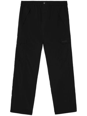 Burberry logo-detail cargo trousers - Black
