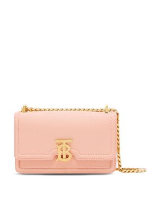 Burberry logo-plaque crossbody bag - Pink