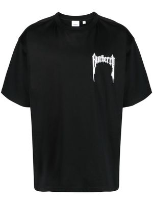 Burberry logo-print organic cotton T-shirt - Black