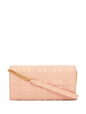 Burberry Lola quilted crossbody bag - Pink
