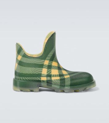 Burberry Marsh Burberry Check ankle boots