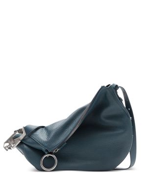 Burberry medium Knight leather shoulder bag - Blue