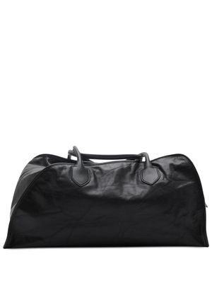 Burberry medium Shield leather duffle bag - Black