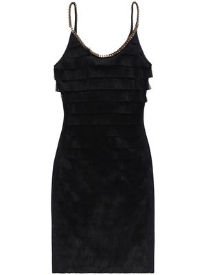 Burberry Melina fringed dress - Black