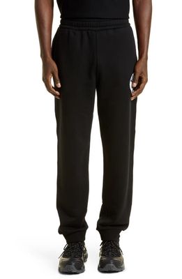 burberry Men's Rye Logo Patch Cotton Joggers in Black