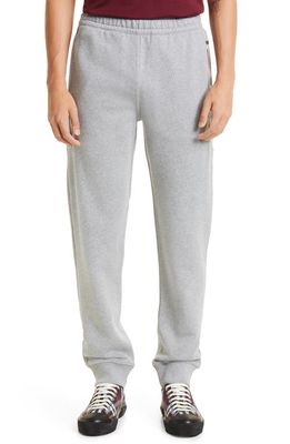 burberry Men's Stephan Check Joggers in Pale Grey Melange