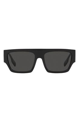 burberry Micah 58mm Square Sunglasses in Black