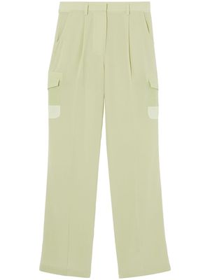 Burberry mid-rise cargo trousers - Green