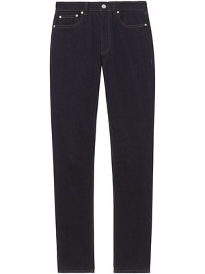 BURBERRY mid-rise skinny jeans - Blue