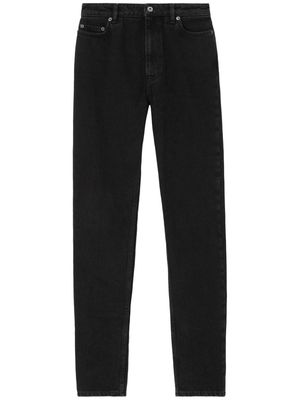 Burberry mid-rise slim-fit jeans - Grey