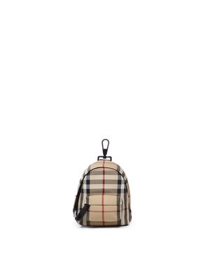 Burberry Mini Jett Checked Backpack