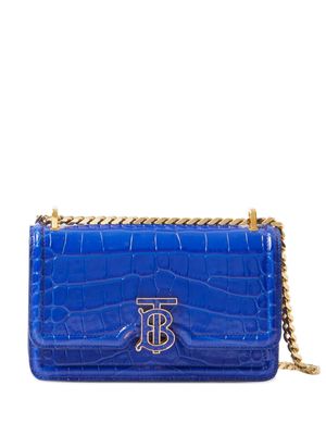 Burberry mini TB leather crossbody bag - Blue