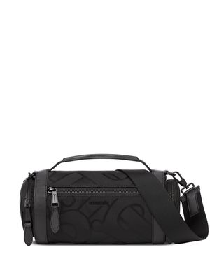 Burberry Monogram-jacquard cotton-blend bag - Black