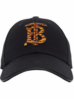 Burberry monogram-motif cap - Black