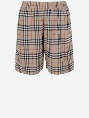 Burberry Nylon Check Short Pants