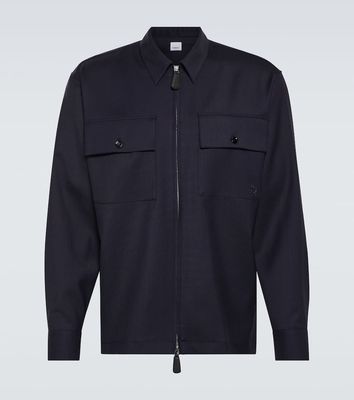 Burberry Parnel embroidered wool shirt