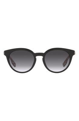 burberry Phantos 52mm Sunglasses in Black/Grey Gradient