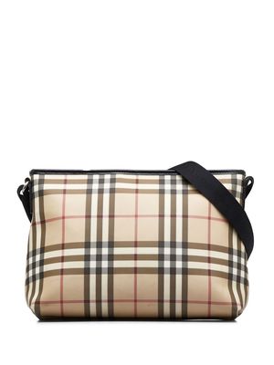 Burberry Pre-Owned 20th Century Burberry House Check Crossbody - Neutrals