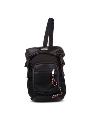 Burberry Pre-Owned Leo covertible backpack - Black