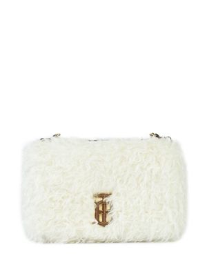 Burberry Pre-Owned Lola mohair shoulder bag - White