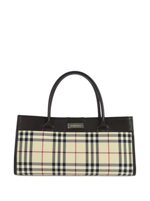 Burberry Pre-Owned Nova Check handbag - Neutrals