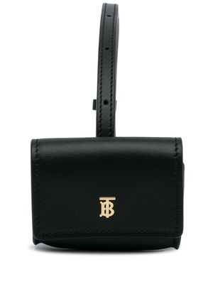 Burberry Pre-Owned TB-plaque belt bag - Black