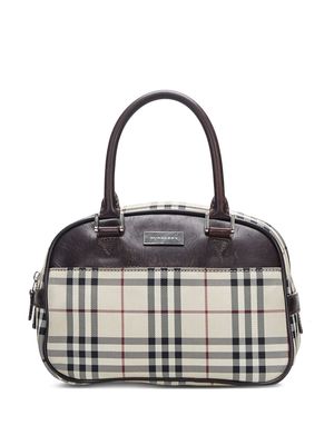 Burberry Pre-Owned Vintage Check tote bag - Brown