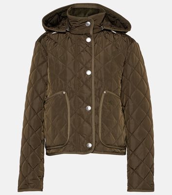 Burberry Quilted cropped jacket