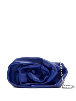 Burberry Rose leather clutch bag - Blue