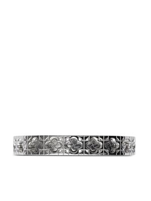 Burberry rose monogram cuff - Silver