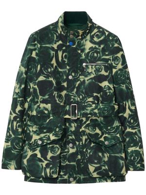 Burberry Rose Waxed cotton jacket - Green