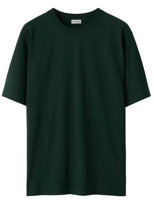 Burberry round-neck cotton T-shirt - Green
