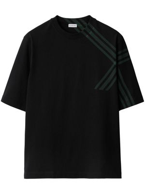 Burberry short-sleeve cotton T-shirt - Black
