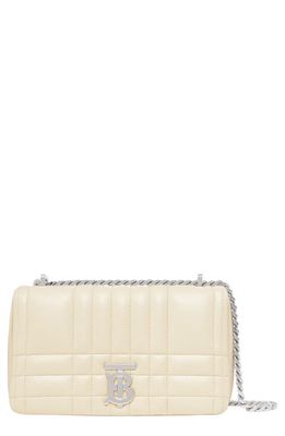 burberry Small Lola Quilted Leather Crossbody Bag in Pale Vanilla