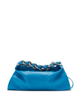 Burberry small Swan leather bag - Blue