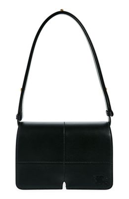 burberry Snip Leather Crossbody Bag in Black