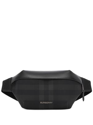 Burberry Sonny check-pattern belt bag - Black