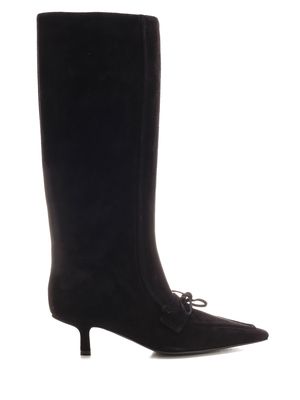 Burberry storm Black Suede Boots