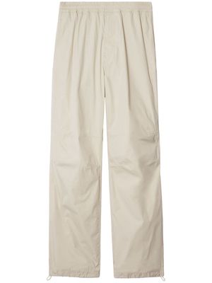 Burberry straight-leg drawstring trousers - Neutrals