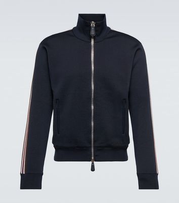 Burberry Stripe zip-up jacket