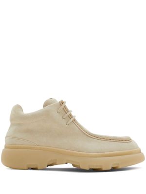 Burberry suede Creeper mid shoes - Neutrals