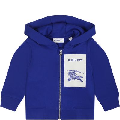 Burberry Sweatshirt For Baby Boy With Logo